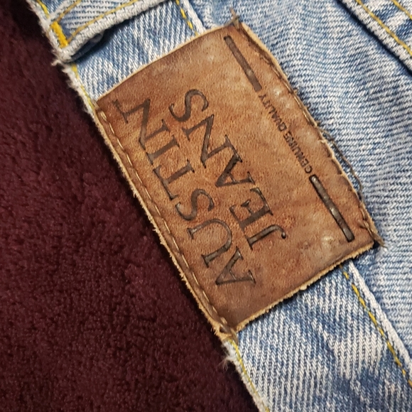 Vintage Y2K Men's Austin Brand Distressed Denim Blue Jeans - Picture 5 of 15